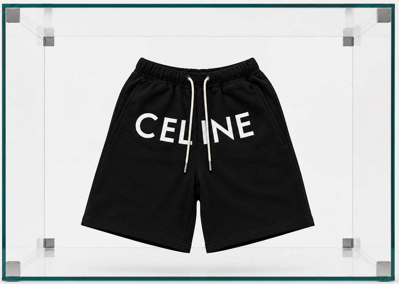Celine fleece shorts