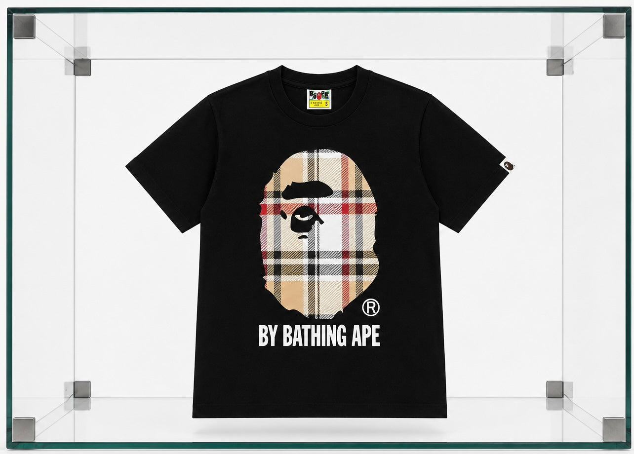 Bape X Burberry t-shirt