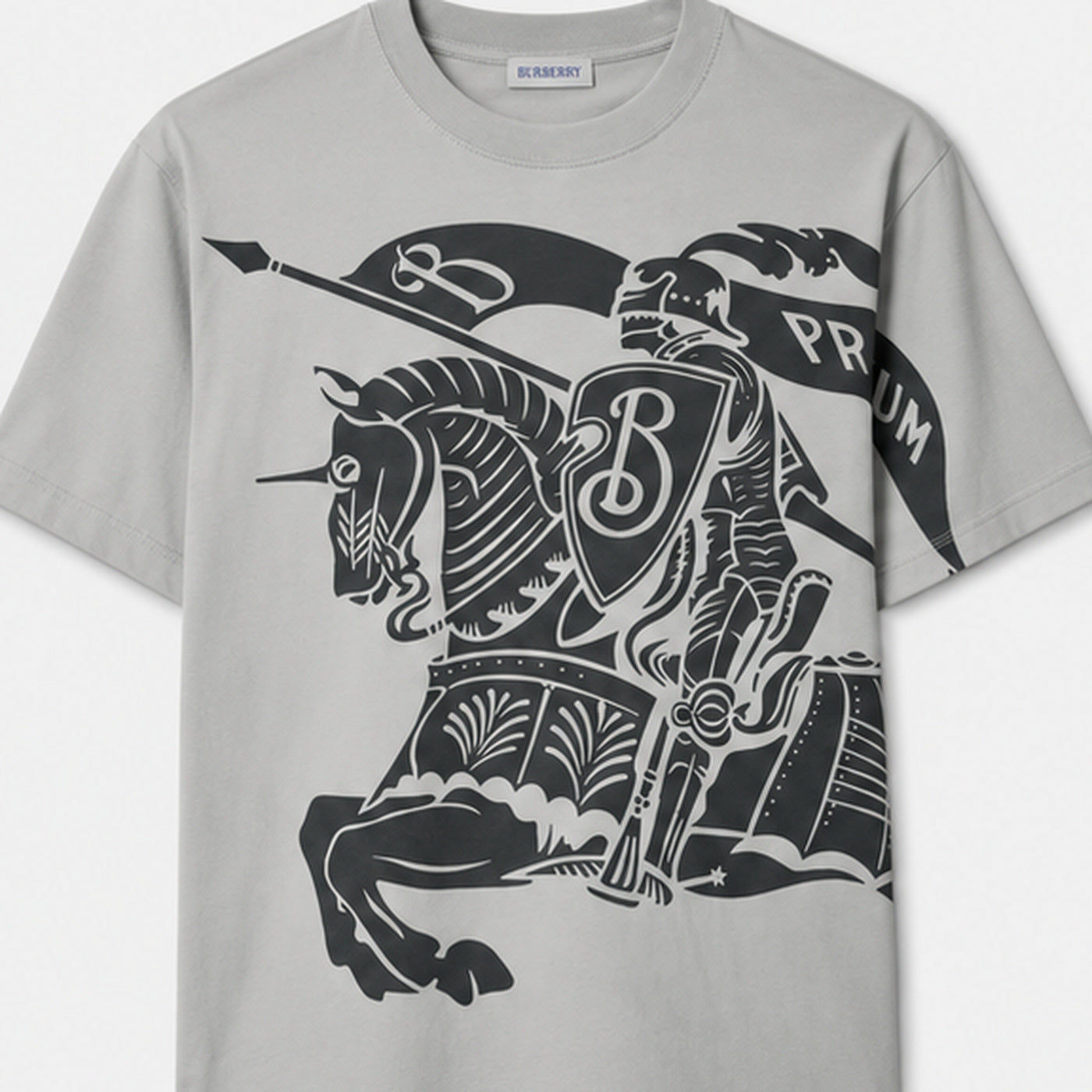 Burberry EKD Knight T-Shirt Grey - front