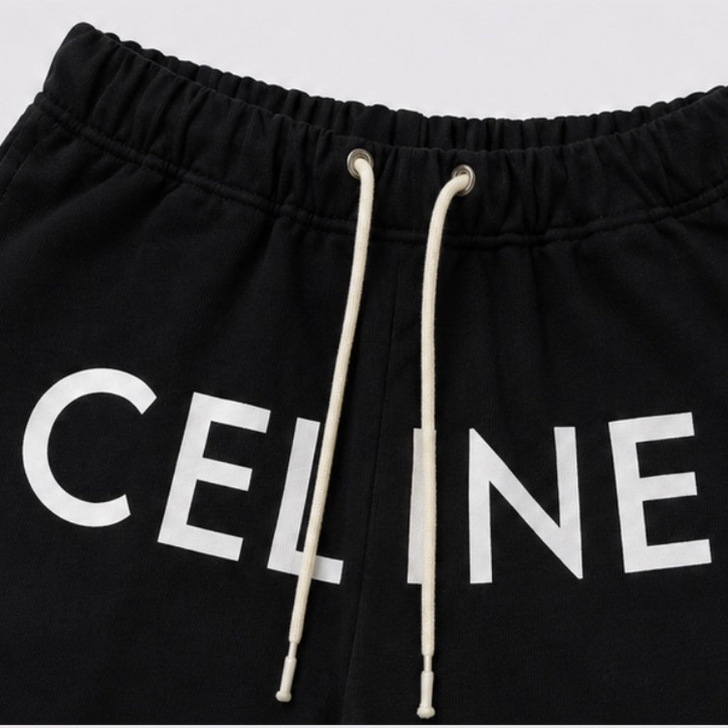 Celine Shorts Black - waistband