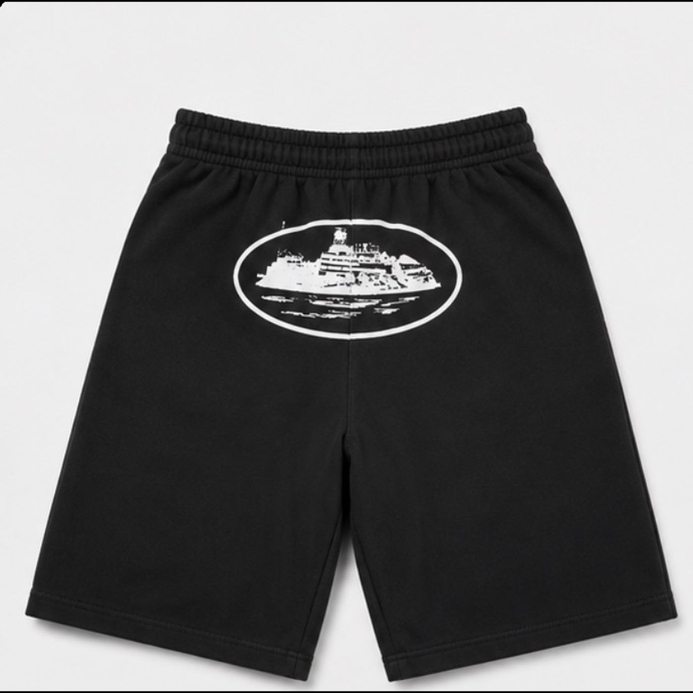 Corteiz Alcatraz Shorts Black - back