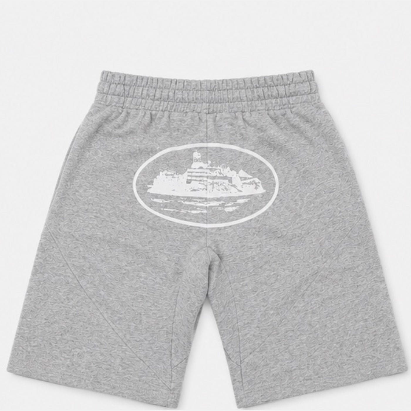 Corteiz Alcatraz Shorts Grey - back
