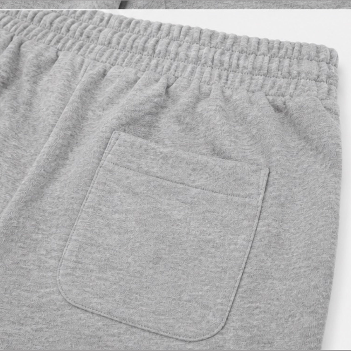 Corteiz Alcatraz Shorts Grey - pocket detail