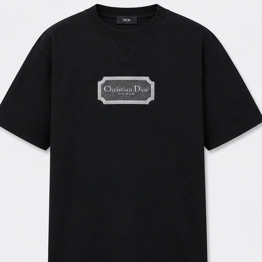 Dior Christian Dior Paris T-Shirt Black - front