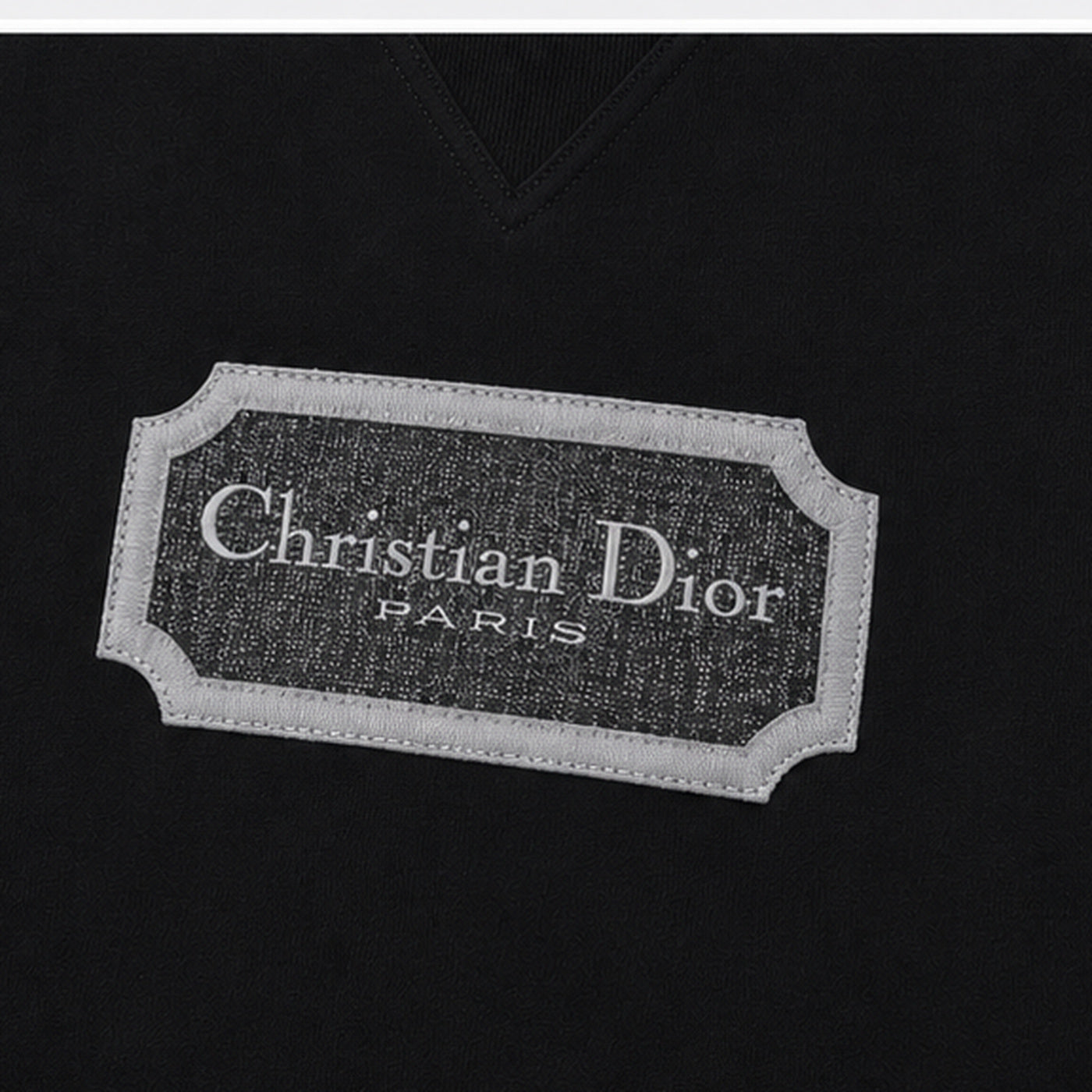 Dior Christian Dior Paris T-Shirt Black - label detail