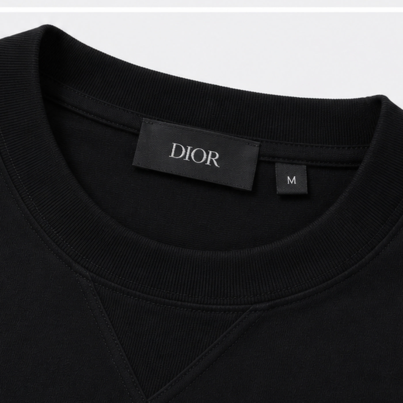 Dior Christian Dior Paris T-Shirt Black - neck label
