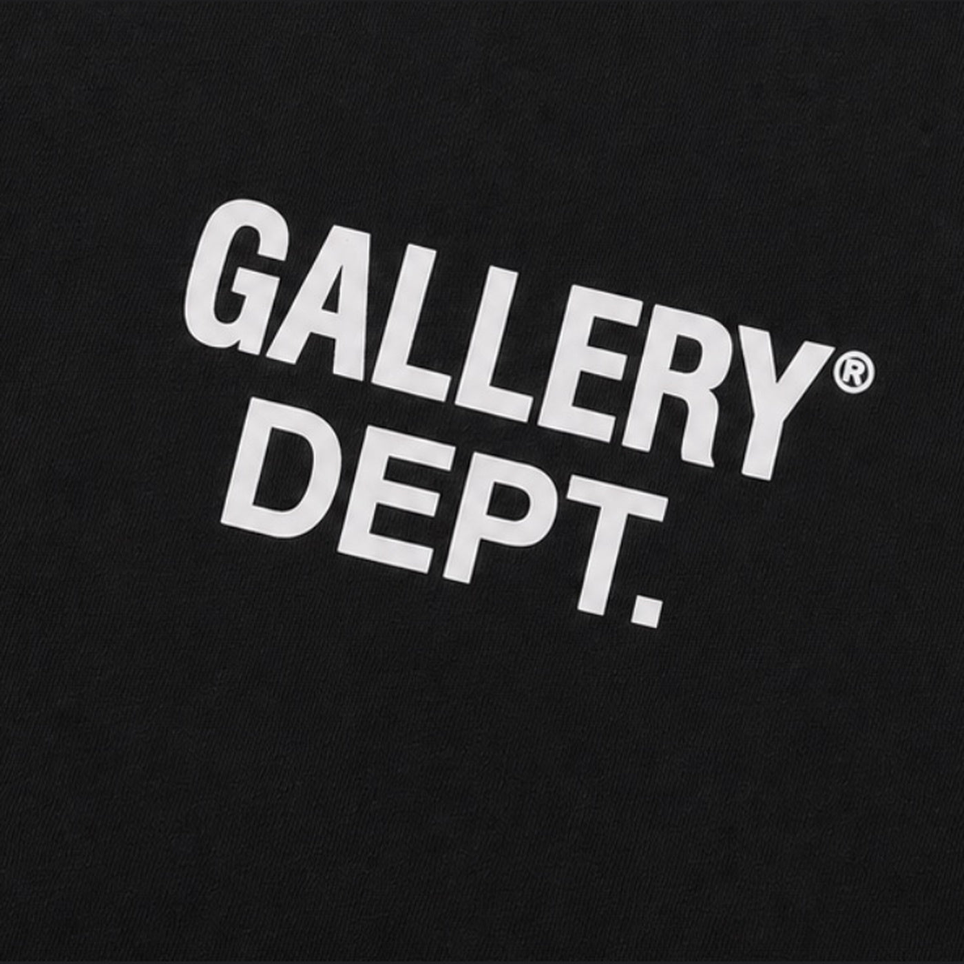 Gallery Dept. T-Shirt Black - print detail