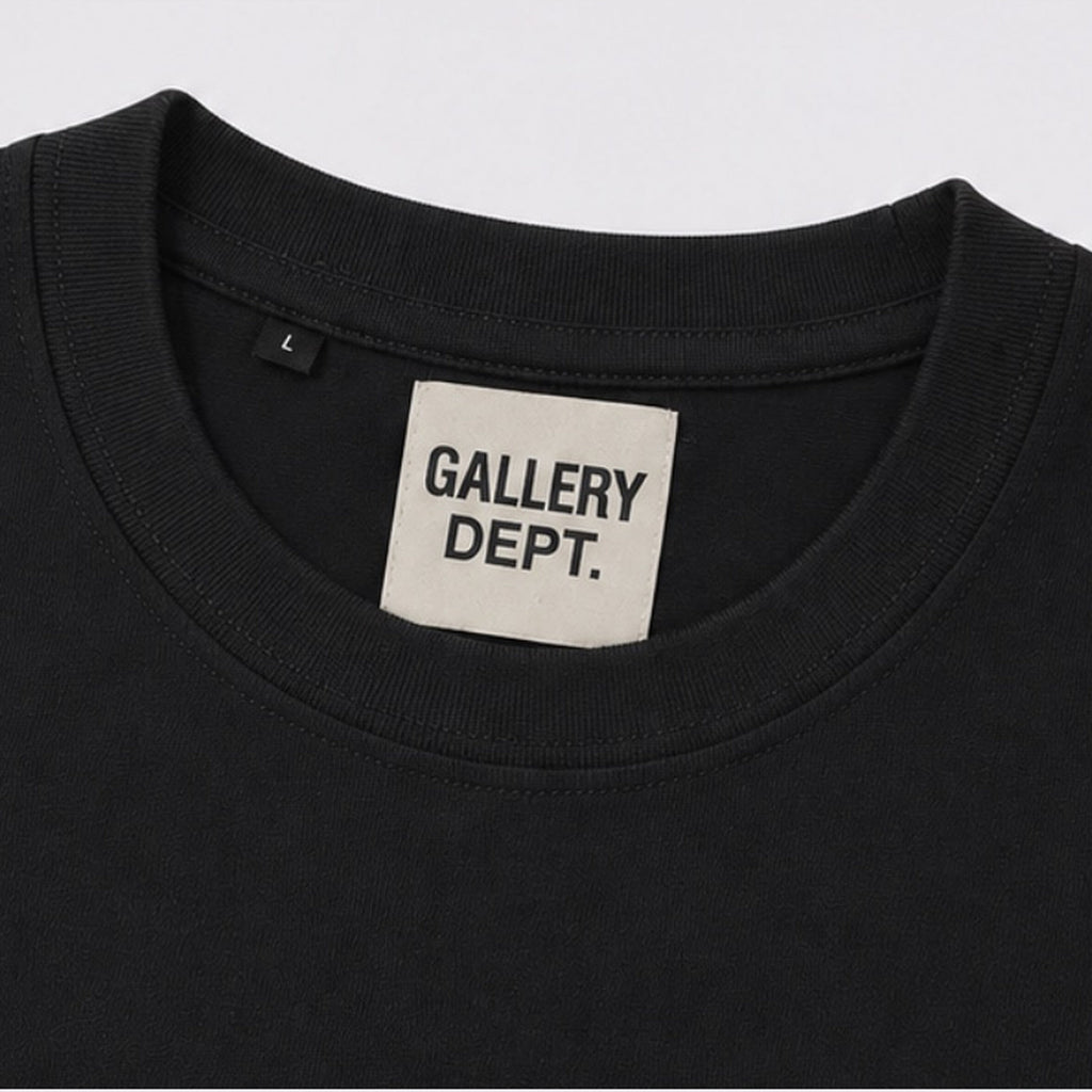 Gallery Dept. T-Shirt Black - label