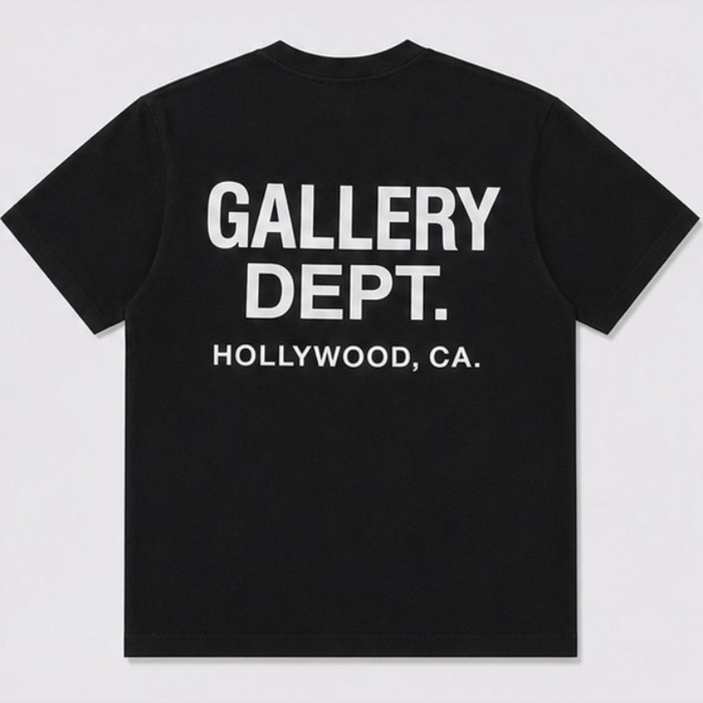 Gallery Dept. T-Shirt Black - back