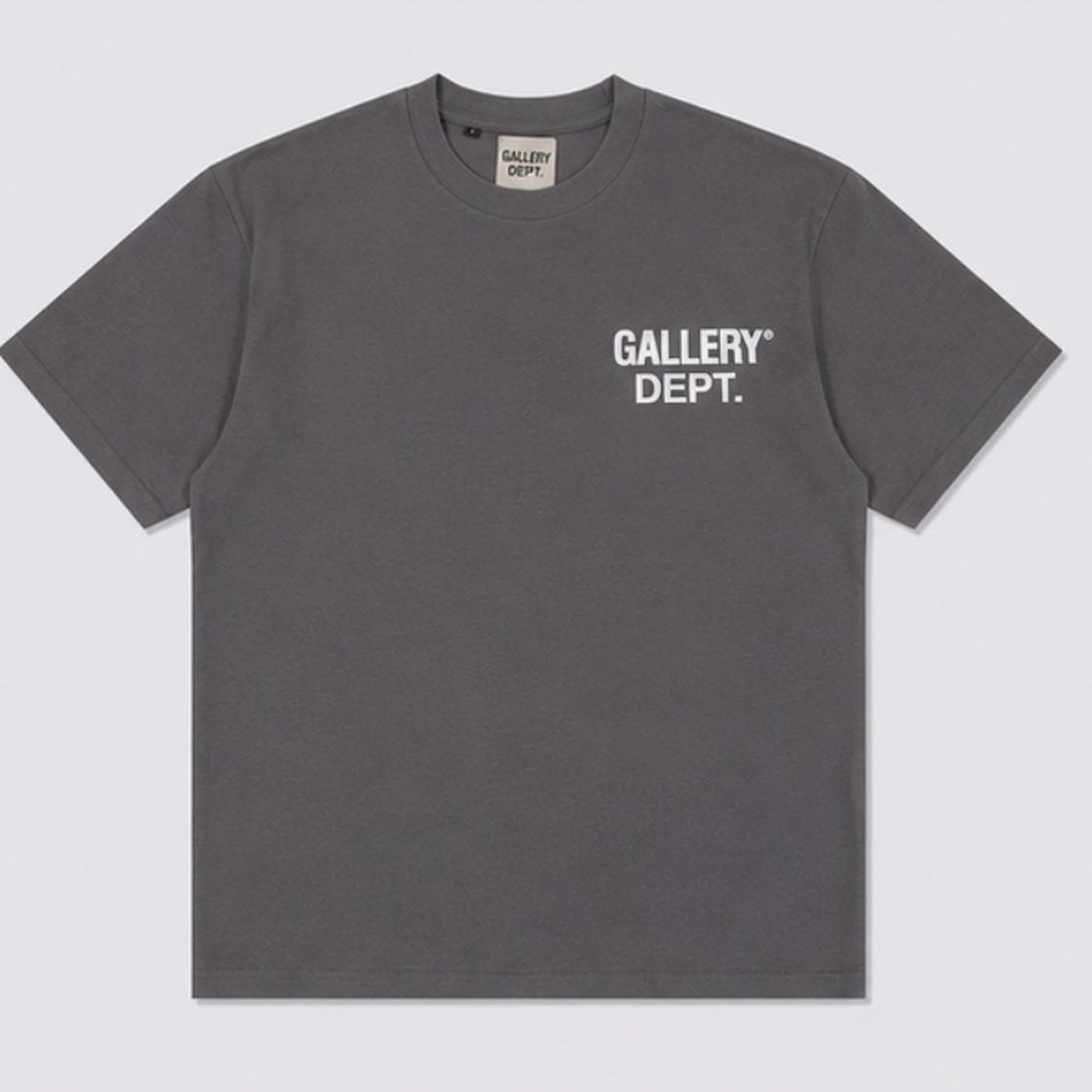 Gallery Dept. T-Shirt Charcoal - front