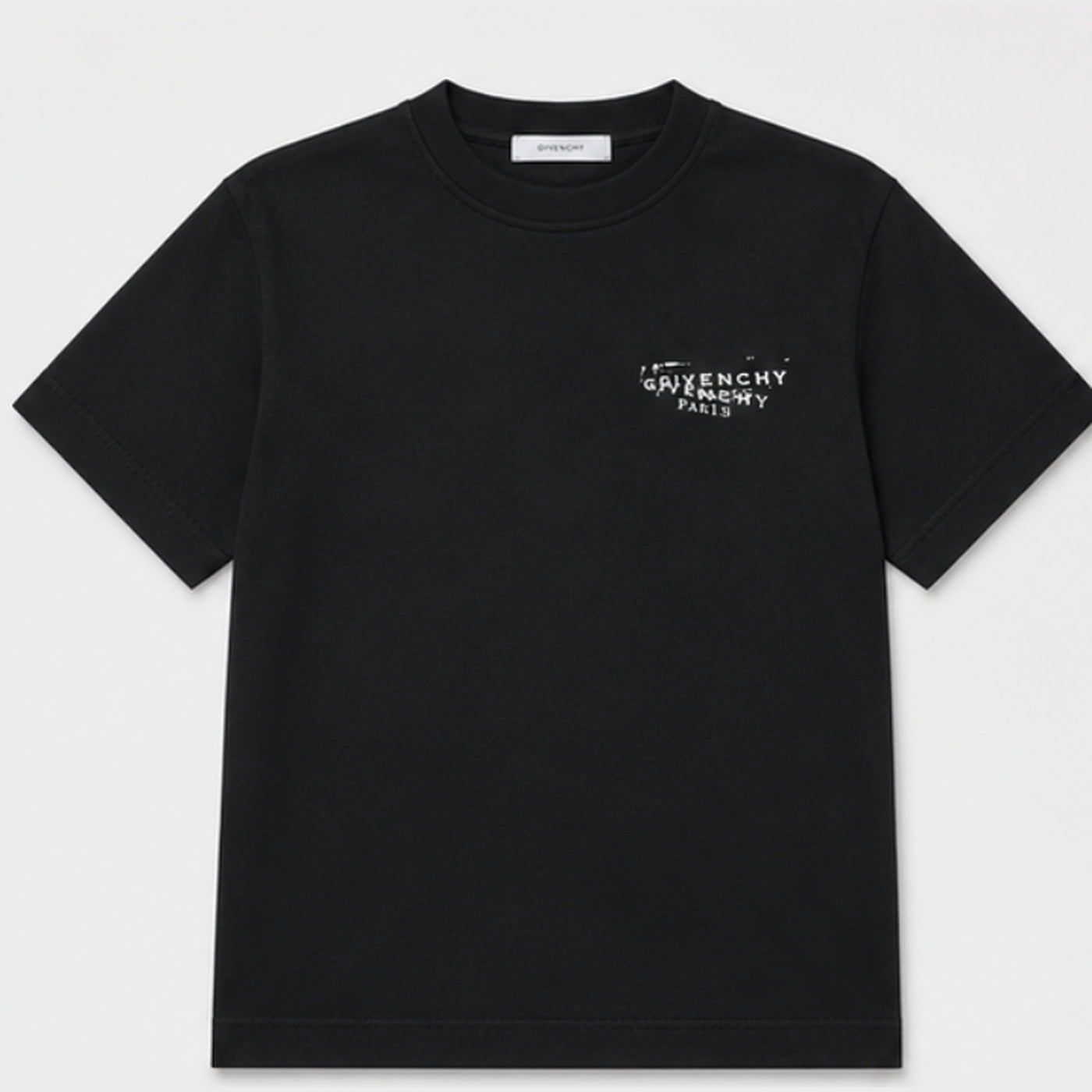 Givenchy Paris Logo T-Shirt Black - front