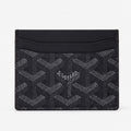 Goyard Card Holder Black - front