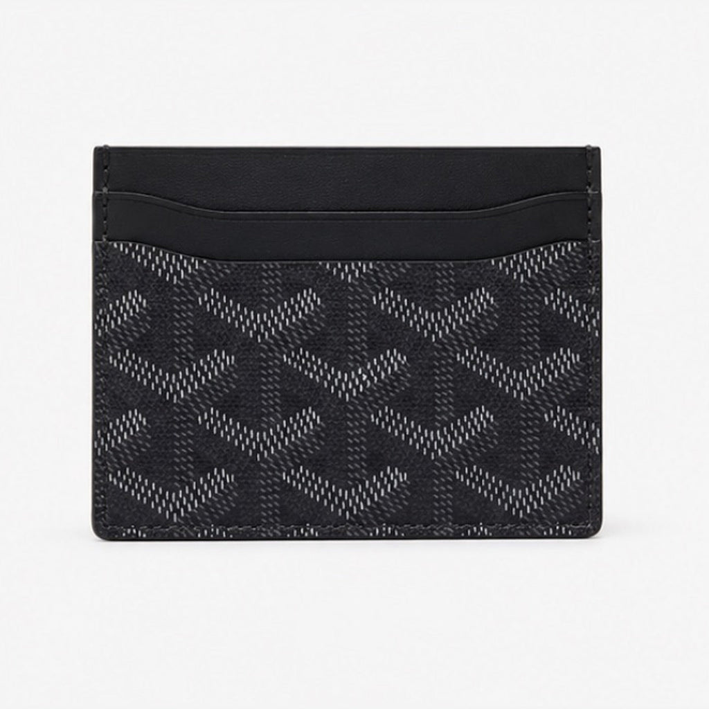 Goyard Card Holder Black - back