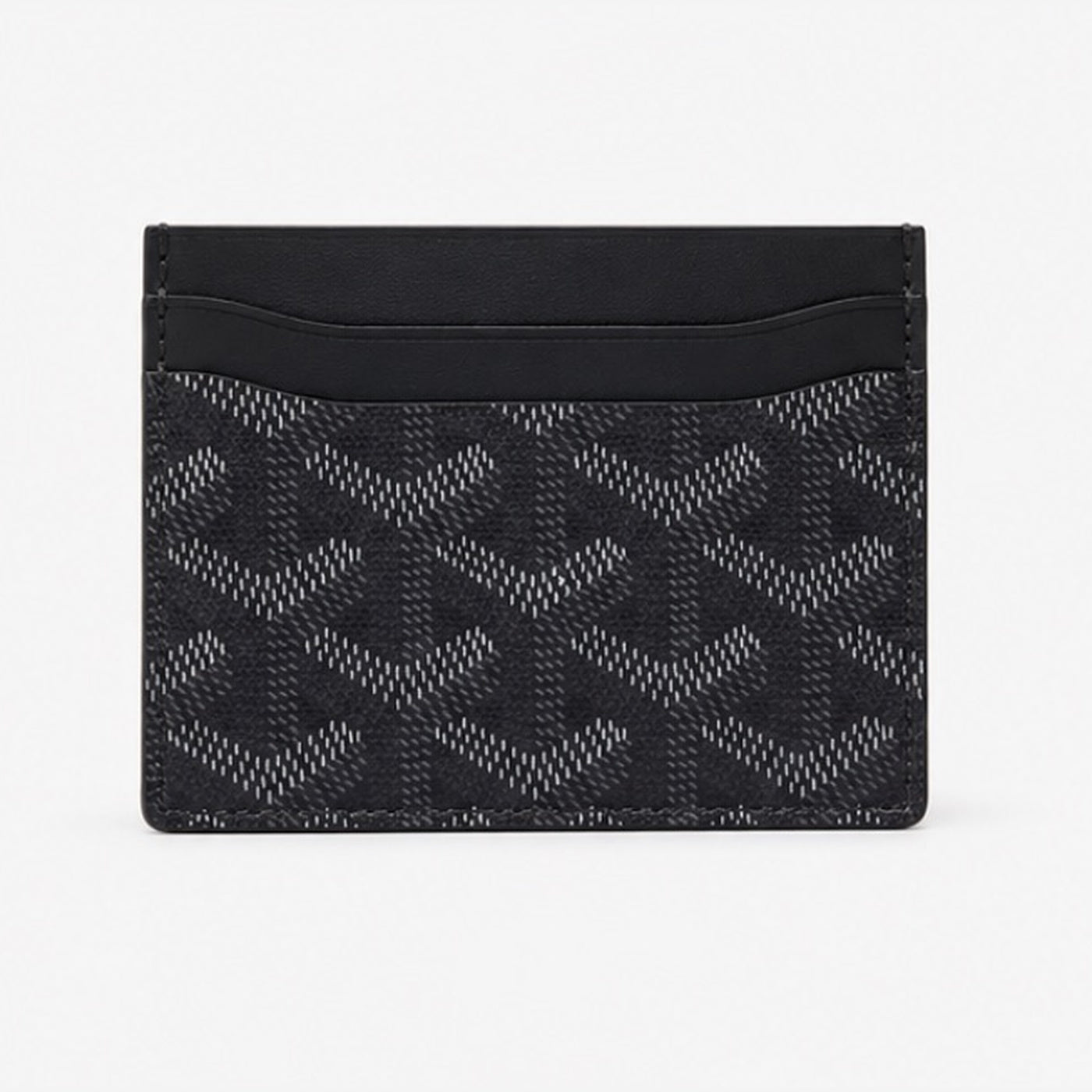 Goyard Card Holder Black - back