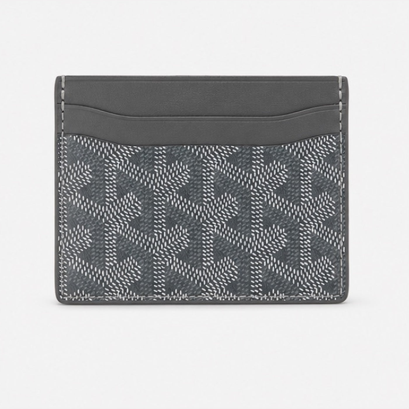 Goyard Card Holder Grey - back