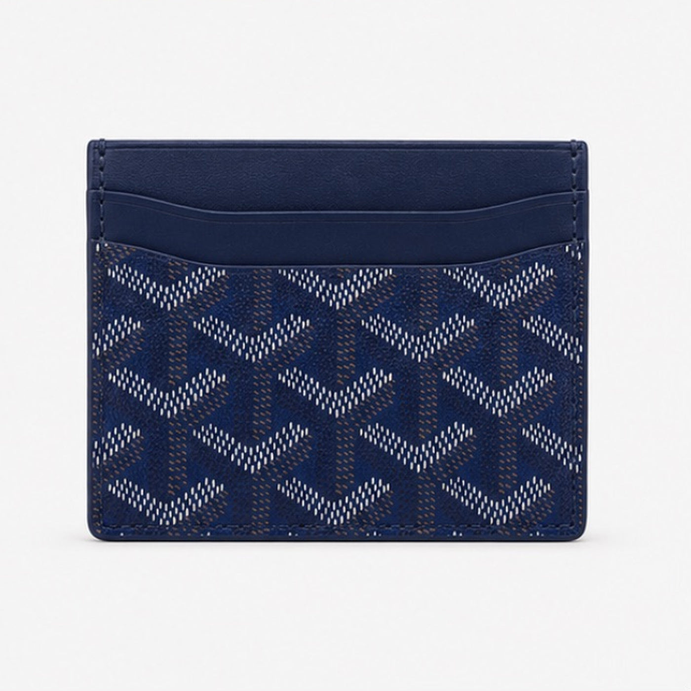 Goyard Card Holder Navy - back