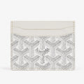 Goyard Card Holder White - front