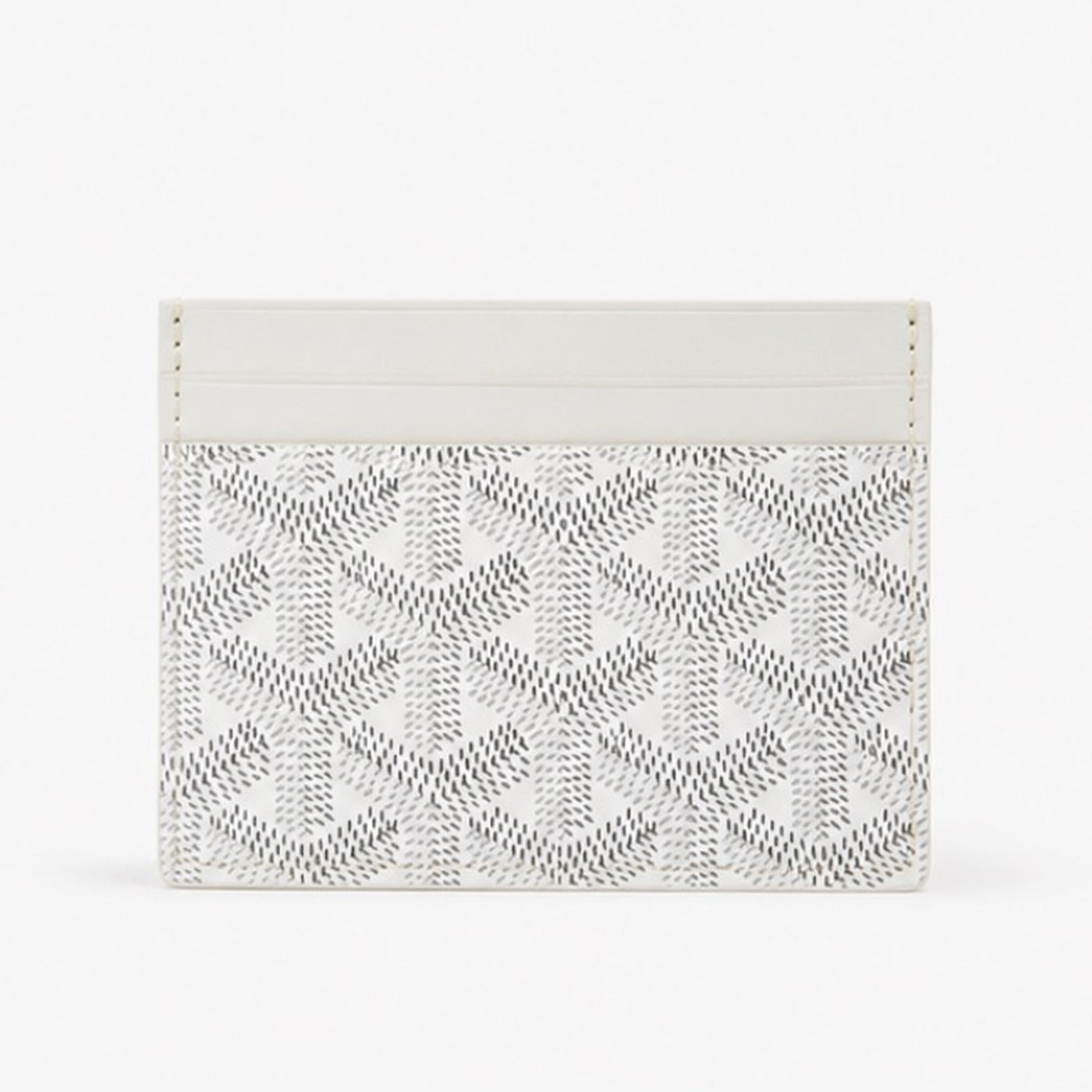Goyard Card Holder White - back
