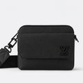 Louis Vuitton Fastline Messenger Black - front