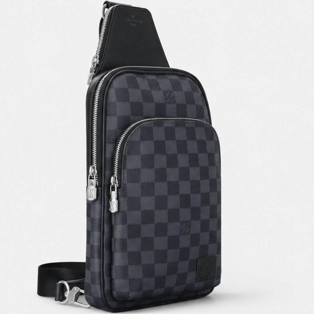 Louis Vuitton Avenue Sling Bag Damier Graphite - front