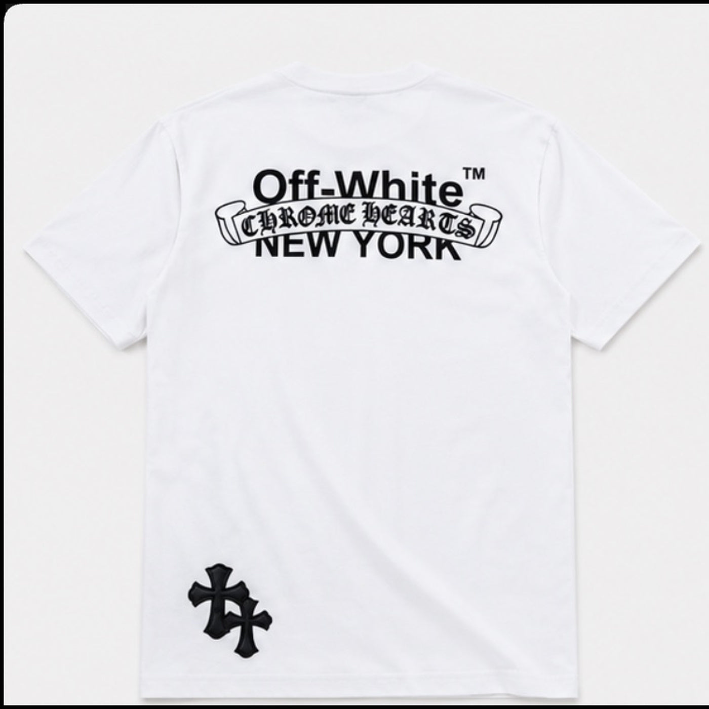 Off-White x Chrome Hearts T-Shirt White - back