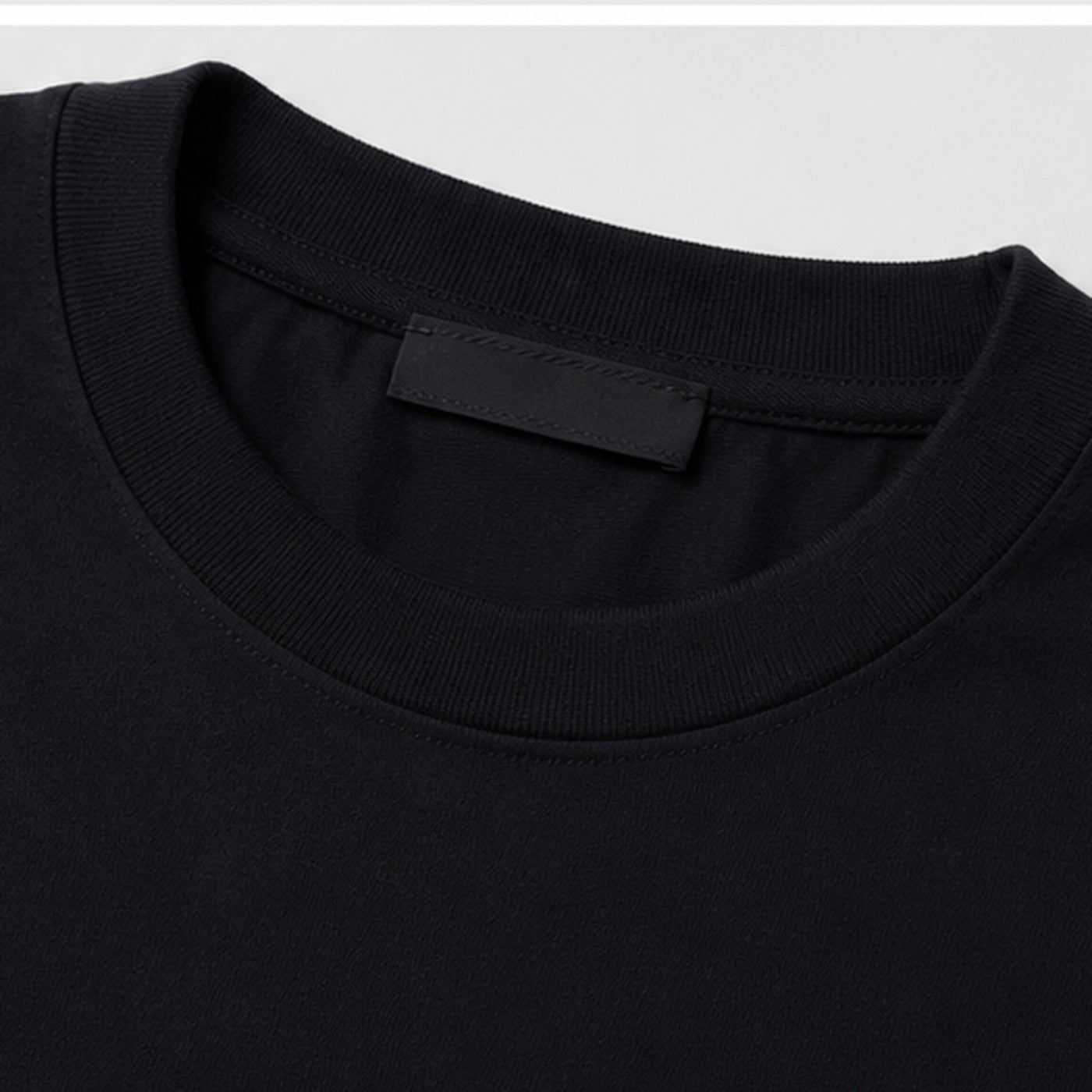 Prada Re-Nylon Pocket T-Shirt Black - neck label