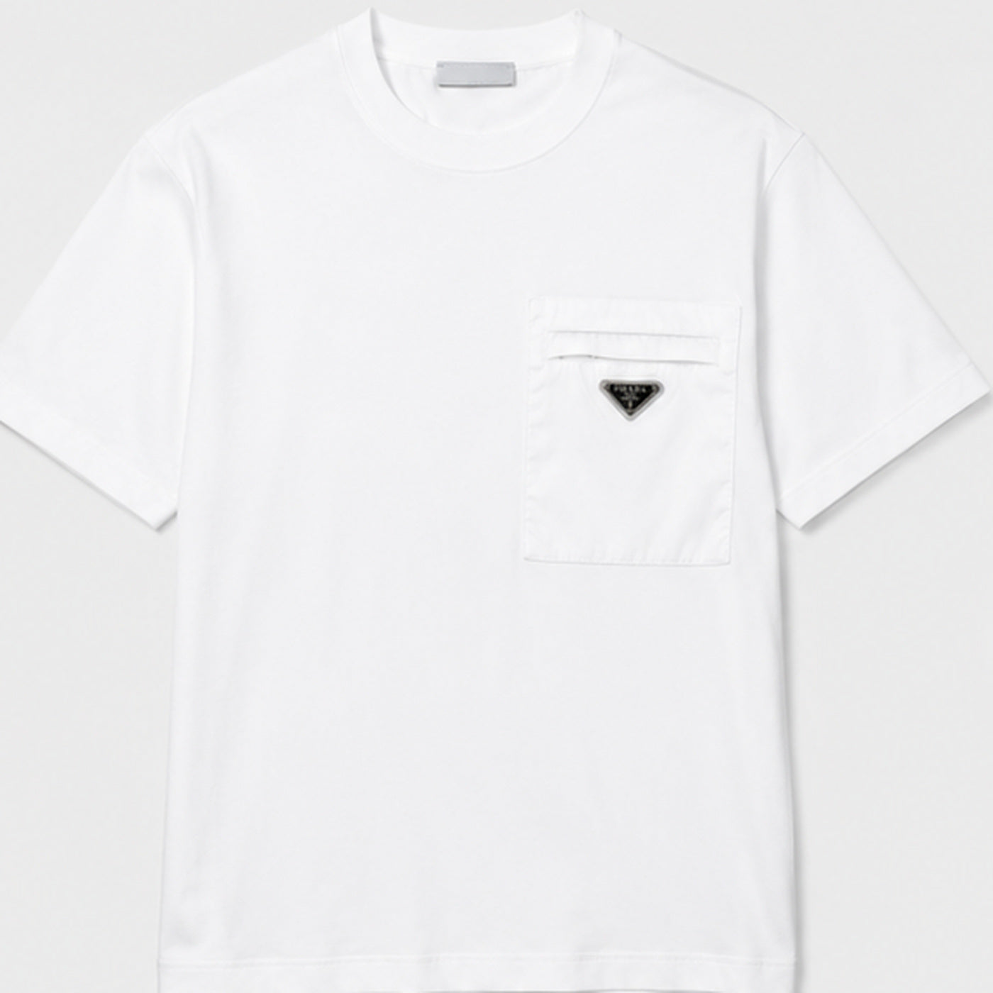 Prada Re-Nylon Pocket T-Shirt White - front