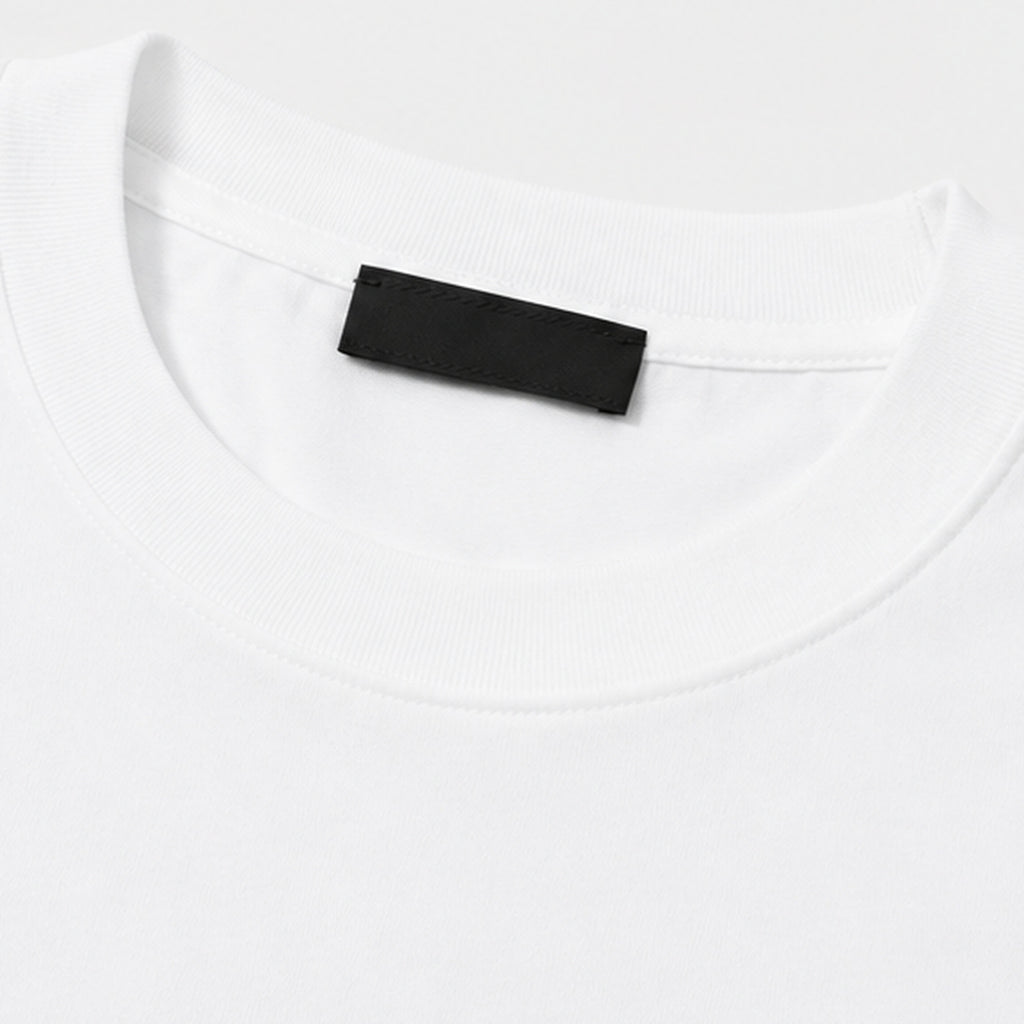 Prada Re-Nylon Pocket T-Shirt White - neck label