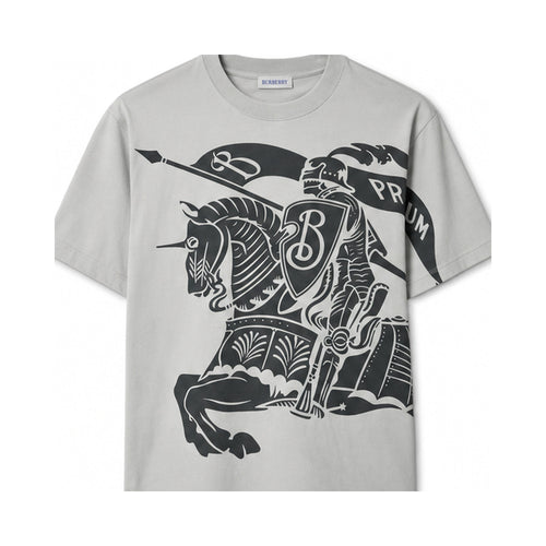 Burberry EKD Knight T-Shirt Grey - front