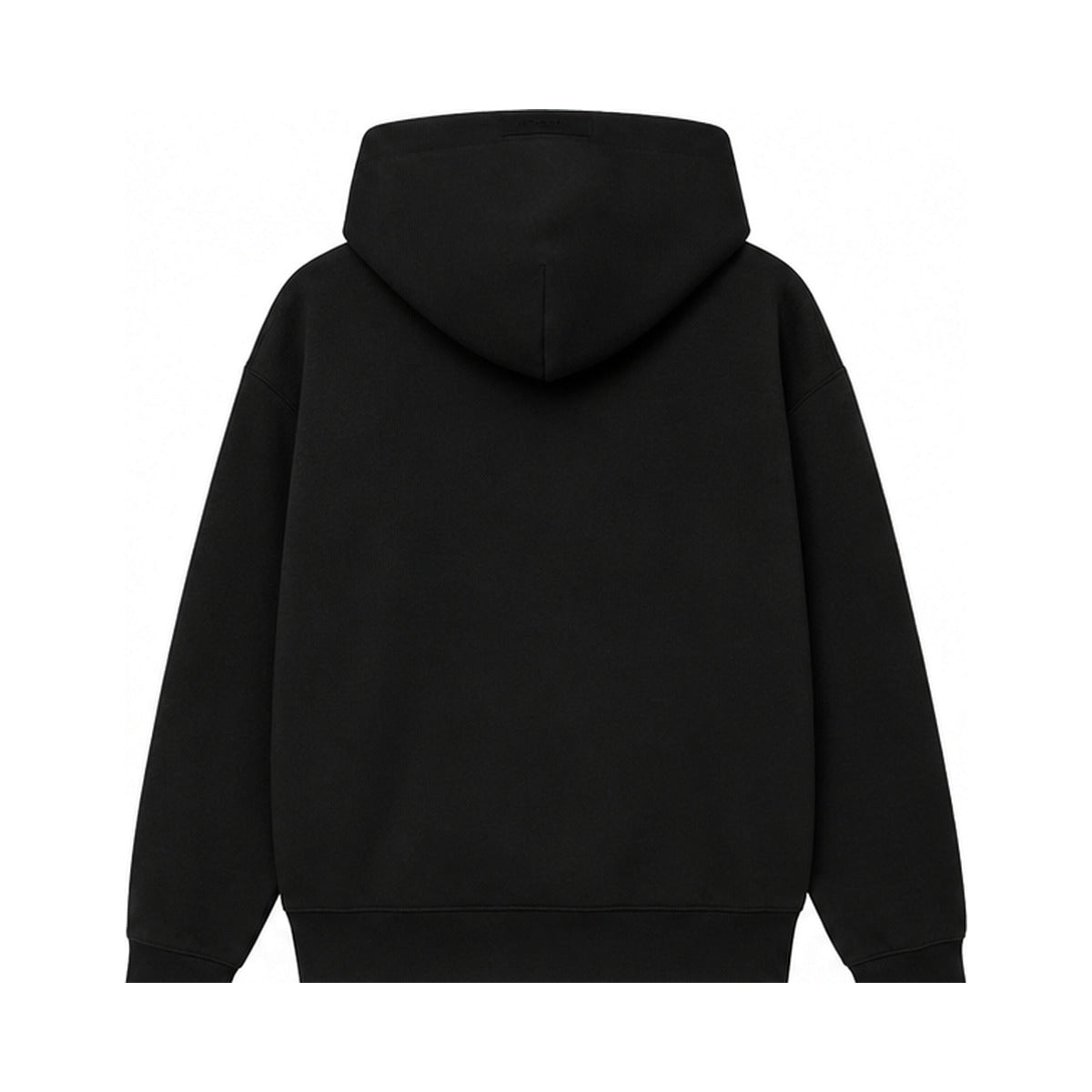 Fear of God Essentials Hoodie — Black, отзад