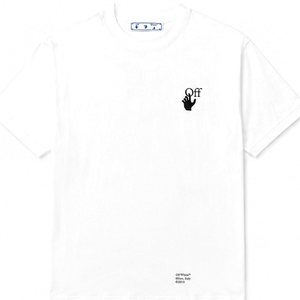 Off-White Arrow Photo T-Shirt — White, отпред
